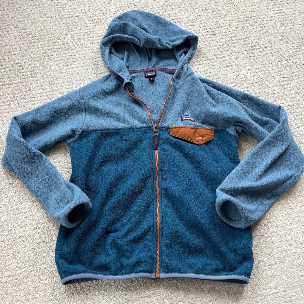 Patagonia micro D Snap-T Fleece blue